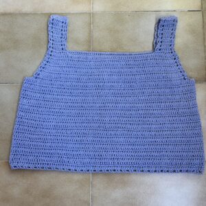 Crochet crop top