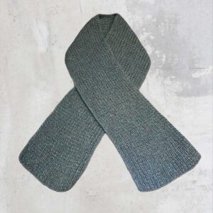 Handmade Ribbed Scarf | Soft Alpaca Blend