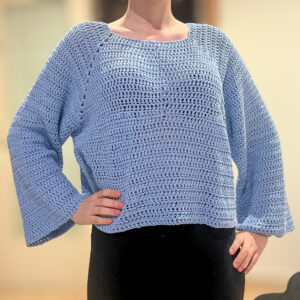 Relaxed Fit Handmade Crochet Sweater